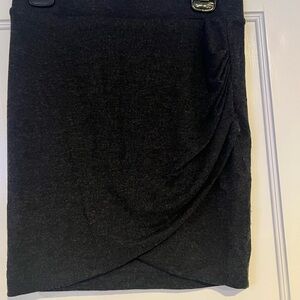 Zara Trafaluc wrap mini skirt